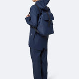 Bucket Backpack Blue - ECRU