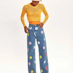 Bucket Hat Floral - ECRU