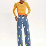 Bucket Hat Floral - ECRU