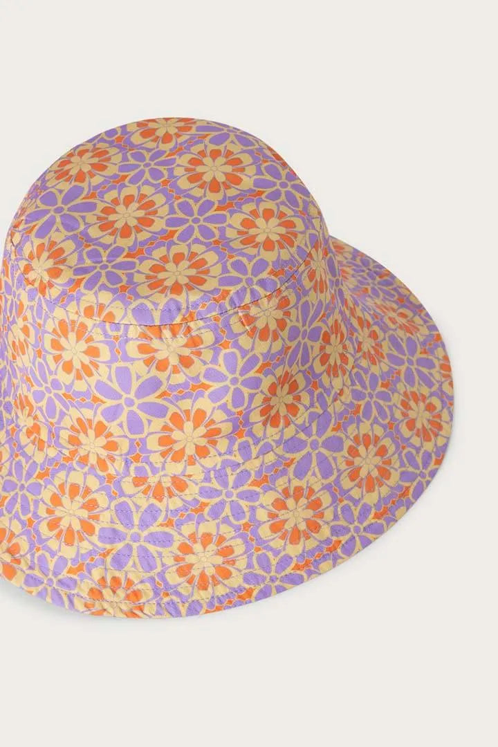 Bucket Hat Floral - ECRU