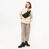 Bumbag Double Deus Ex Machina Black - ECRU