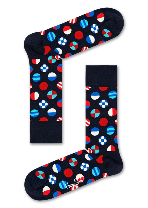 Caja de Regalo 4 Calcetines Navy - ECRU