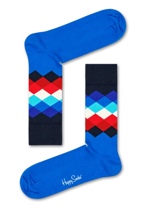 Caja de Regalo 4 Calcetines Navy - ECRU