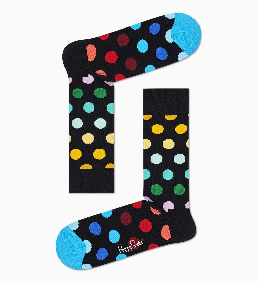 Caja de regalo de calcetines Classic Dots, paquete de 4 - ECRU