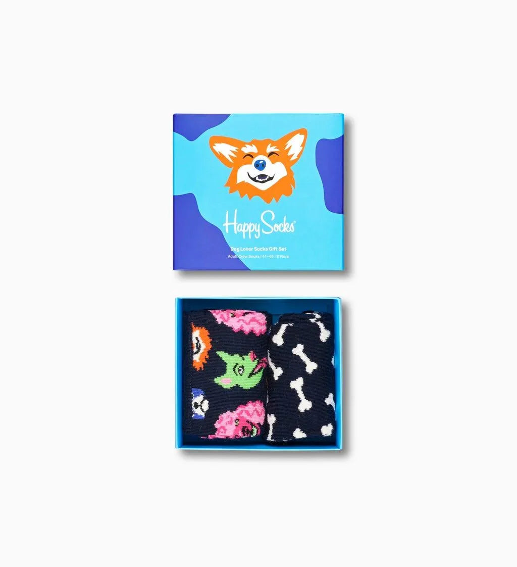 Caja de regalo Dog Lover pack 2 calcetines - ECRU