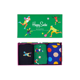 Caja Regalo 3 Calcetines Sports - ECRU