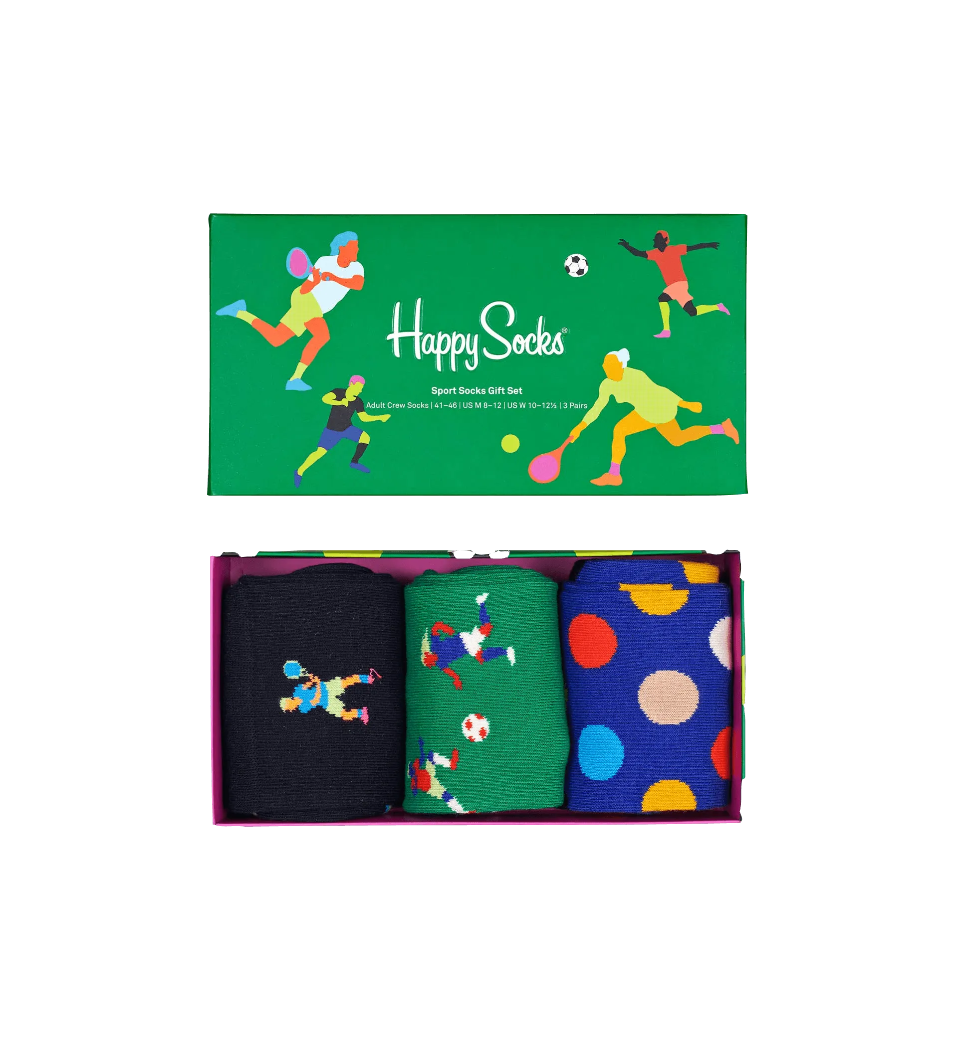 Caja Regalo 3 Calcetines Sports - ECRU