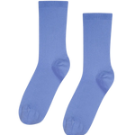 Calcetín Colorful Standard Clásico Orgánico Mujer - Sky Blue - ECRU