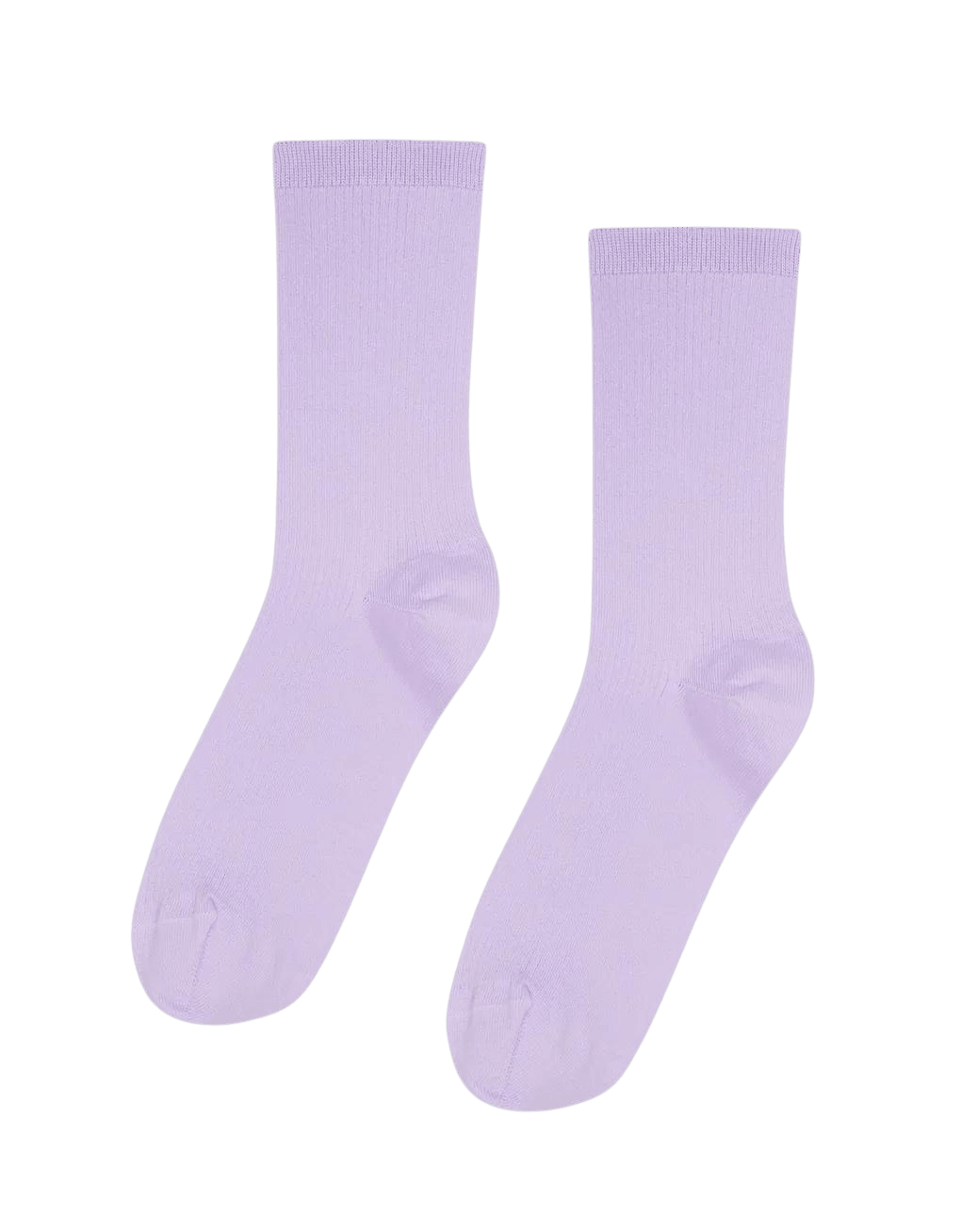 Calcetín Colorful Standard Clásico Orgánico Mujer - Soft Lavender - ECRU