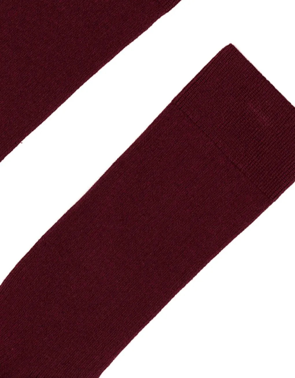 Calcetín Colorful Standard Clásico Orgánico Oxblood Red - ECRU