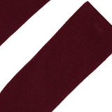 Calcetín Colorful Standard Clásico Orgánico Oxblood Red - ECRU
