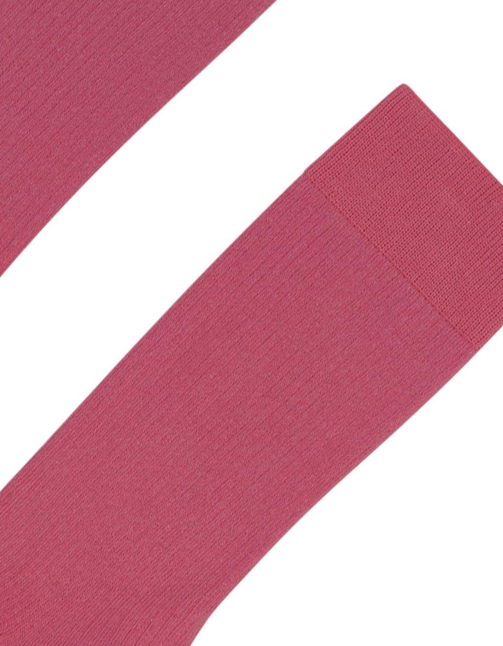 Calcetín Colorful Standard Clásico Orgánico - Raspberry Pink - ECRU