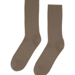 Calcetín Colorful Standard Clásico Orgánico Warm Taupe - ECRU