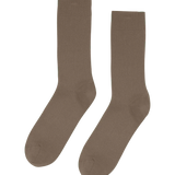 Calcetín Colorful Standard Clásico Orgánico Warm Taupe - ECRU