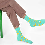 Calcetines 1/2 Crew Banana Break - ECRU