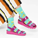 Calcetines 1/2 Crew Banana Break - ECRU