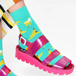 Calcetines 1/2 Crew Banana Break - ECRU