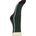 Calcetines Abelone Kombu Green - ECRU