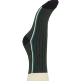 Calcetines Abelone Kombu Green - ECRU