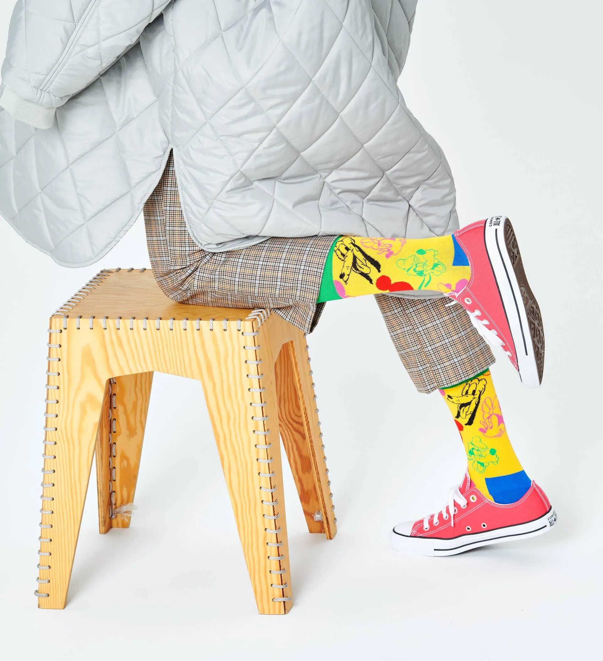 Calcetines All Smiles Disney - ECRU