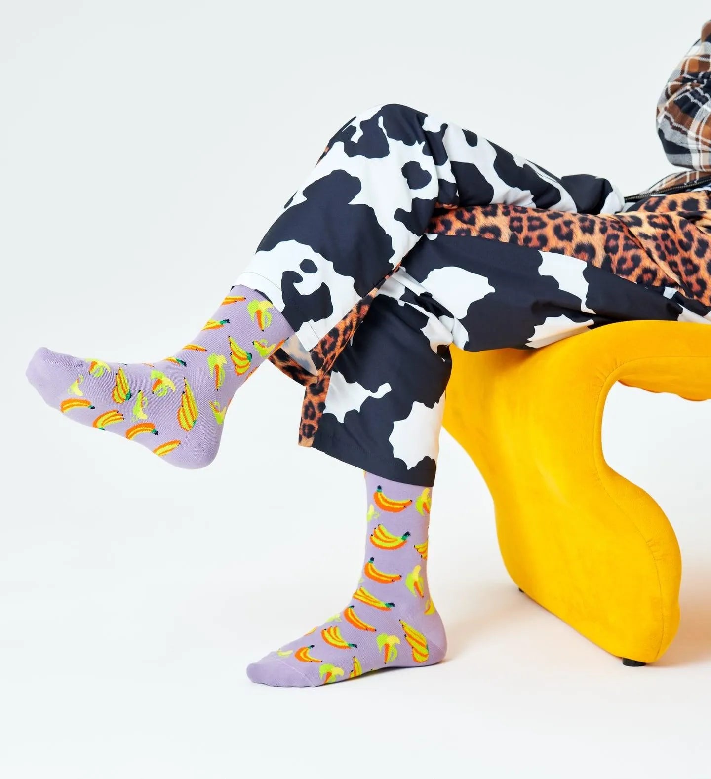 Calcetines Banana - ECRU