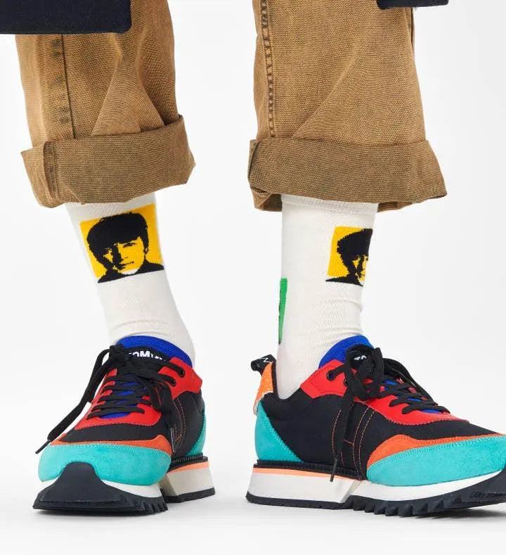 Calcetines Beatles Silhouettes - ECRU