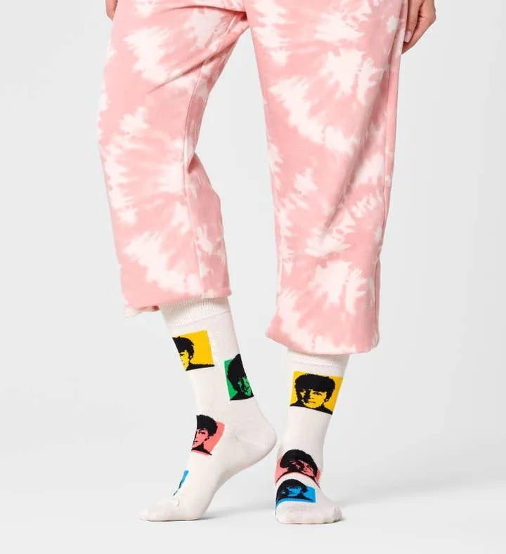 Calcetines Beatles Silhouettes - ECRU