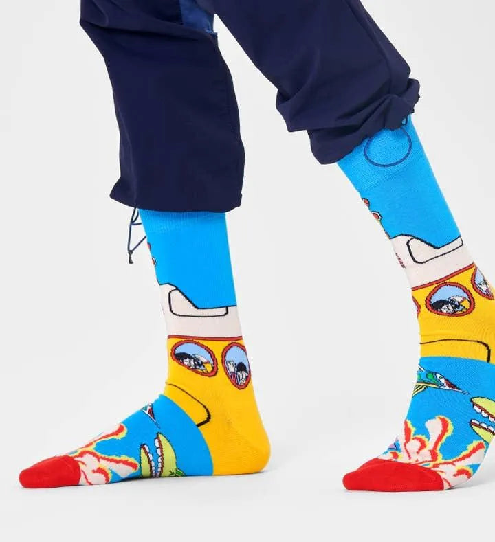 Calcetines Beatles Yellow Submarine - ECRU
