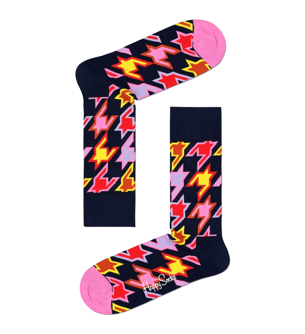 Calcetines Dog Tooth - ECRU