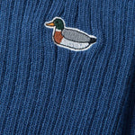 Calcetines Duck Plain Blue - ECRU