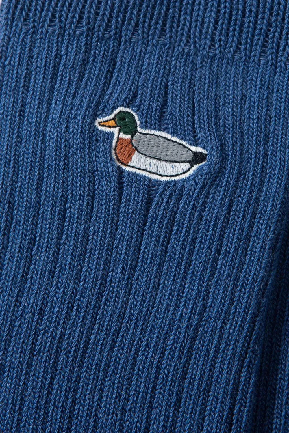 Calcetines Duck Plain Blue - ECRU