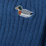 Calcetines Duck Plain Blue - ECRU