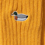 Calcetines Duck Plain Mustard - ECRU