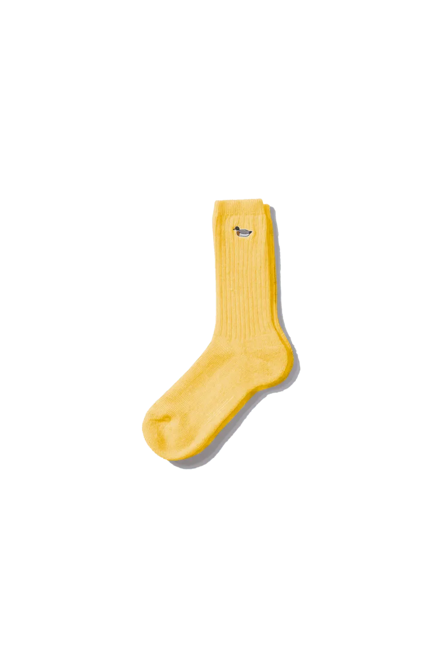 Calcetines Duck Plain Yellow - ECRU