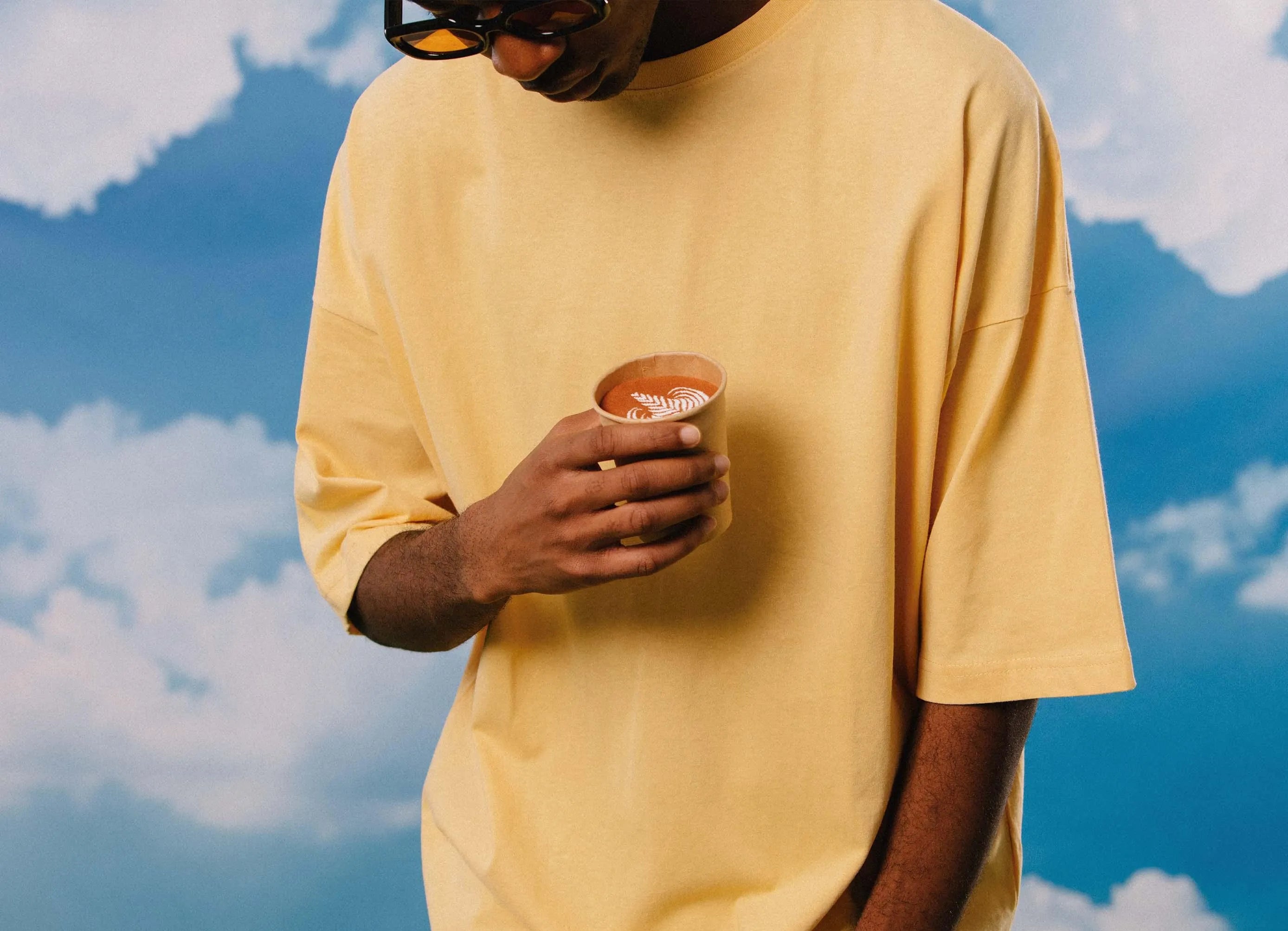 Calcetines Eat My Socks Caffé Latte - ECRU