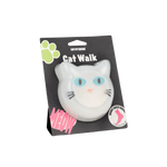 Calcetines Eat My Socks Cat Walk White - ECRU