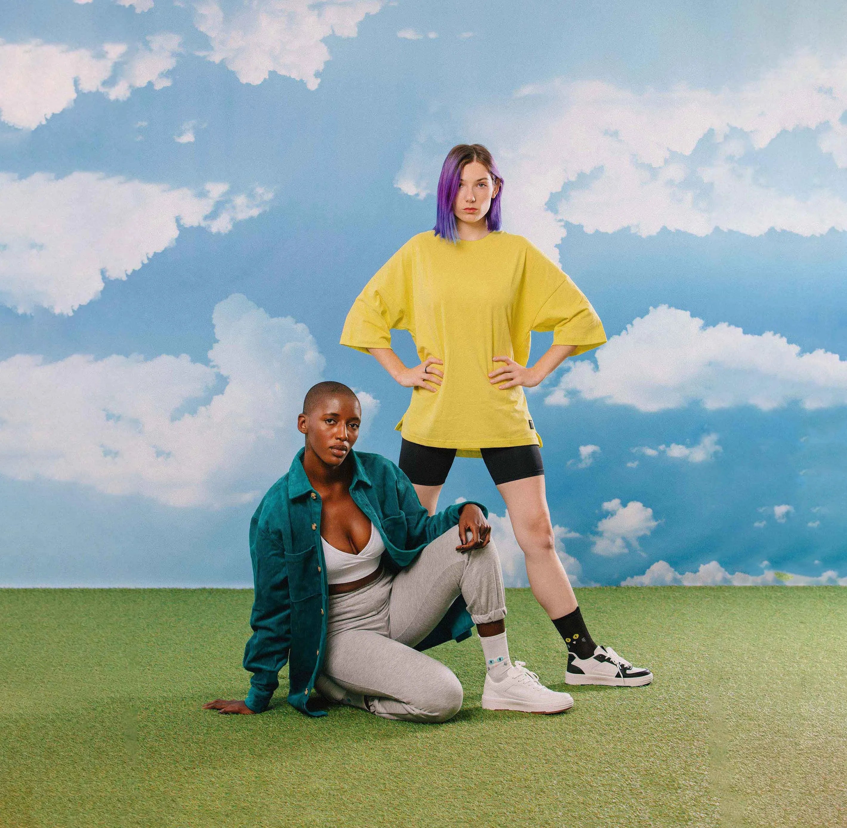 Calcetines Eat My Socks Cat Walk White - ECRU