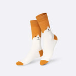Calcetines Eat My Socks Cute Puppy - ECRU
