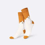 Calcetines Eat My Socks Cute Puppy - ECRU
