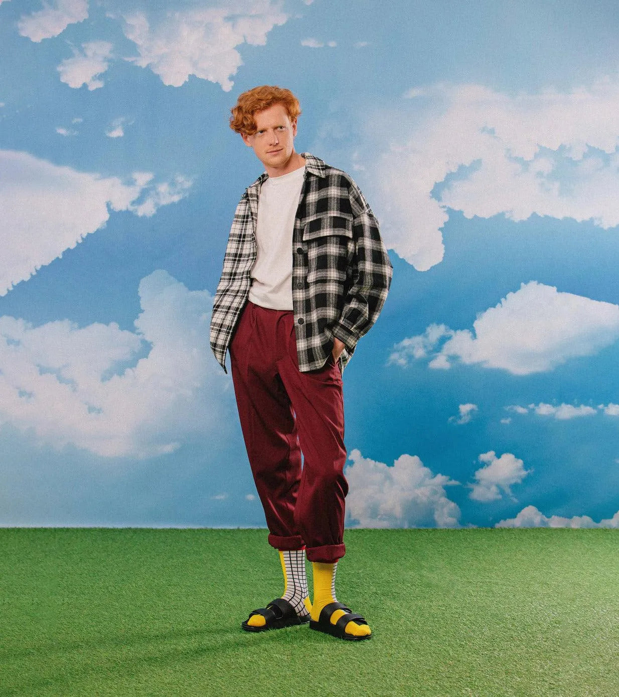 Calcetines Eat My Socks French Fries - ECRU