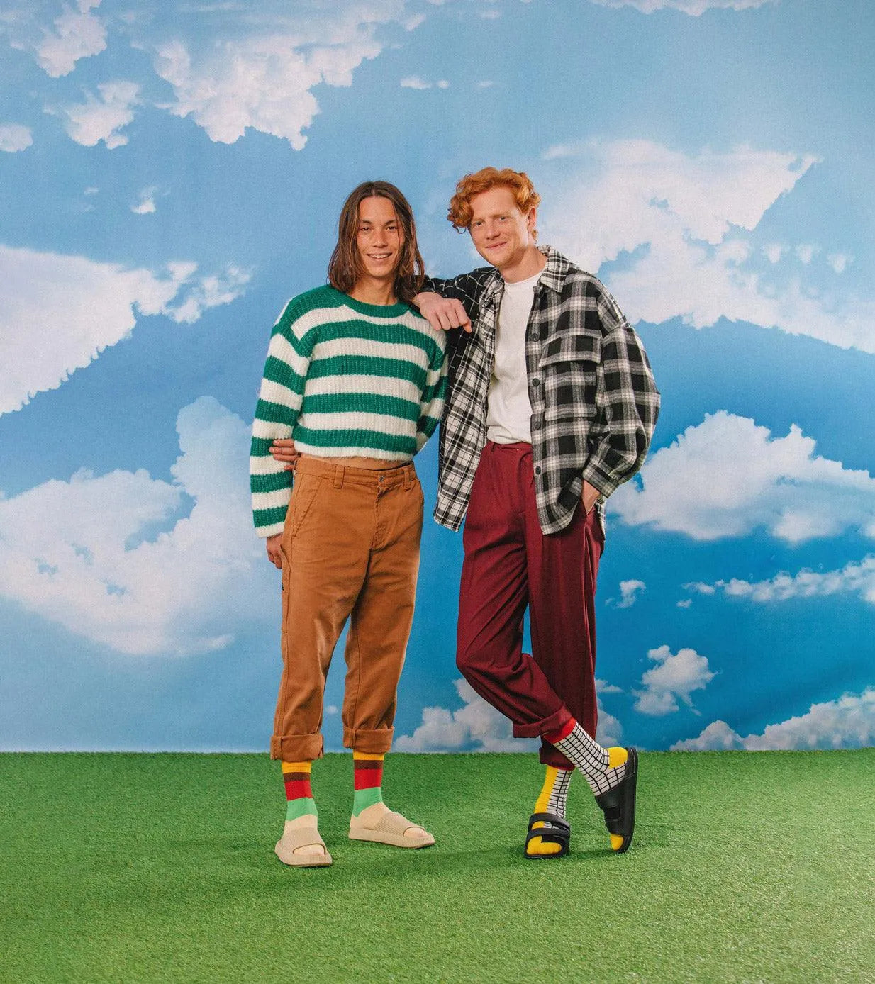 Calcetines Eat My Socks French Fries - ECRU