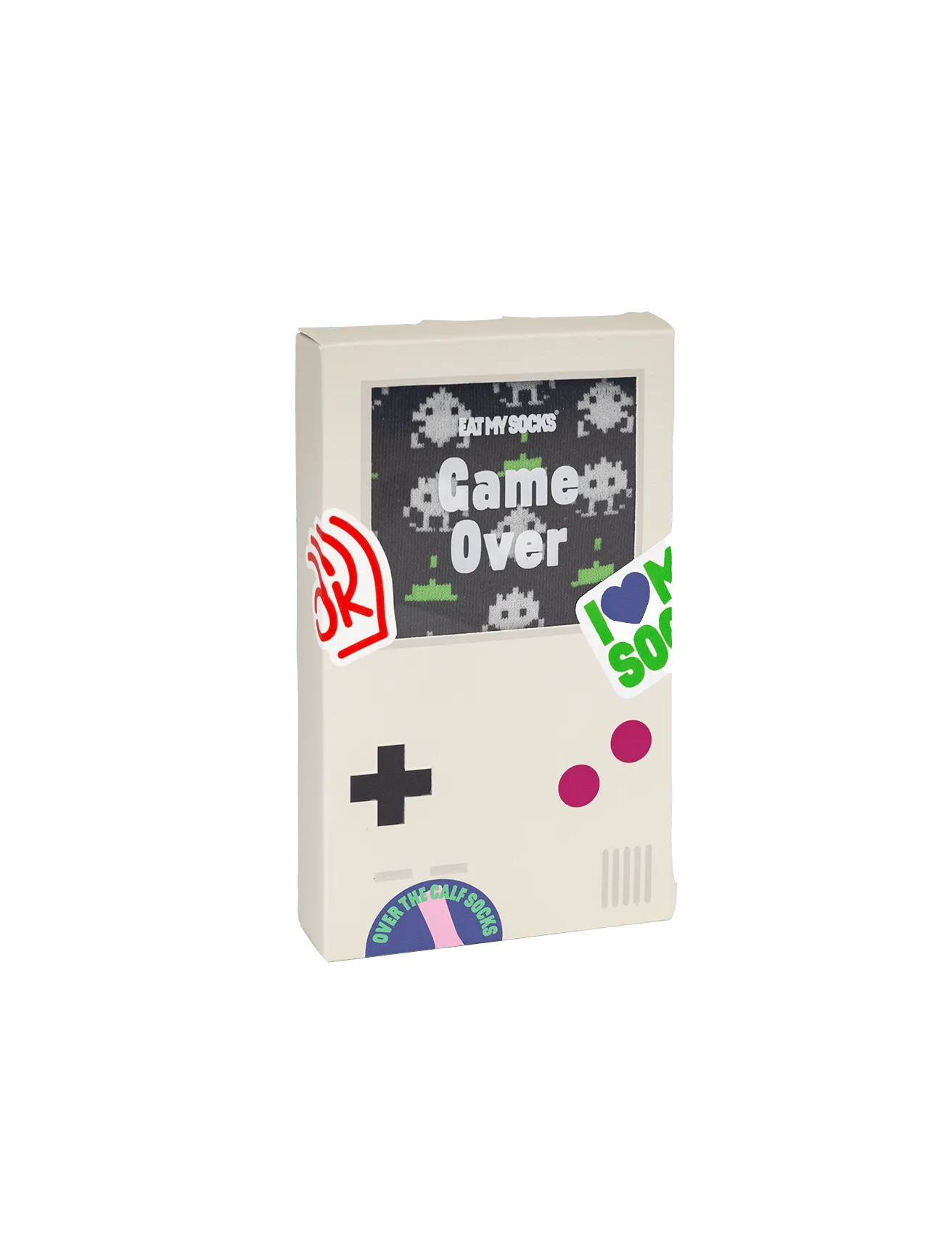 Calcetines Eat My Socks Game Over - ECRU