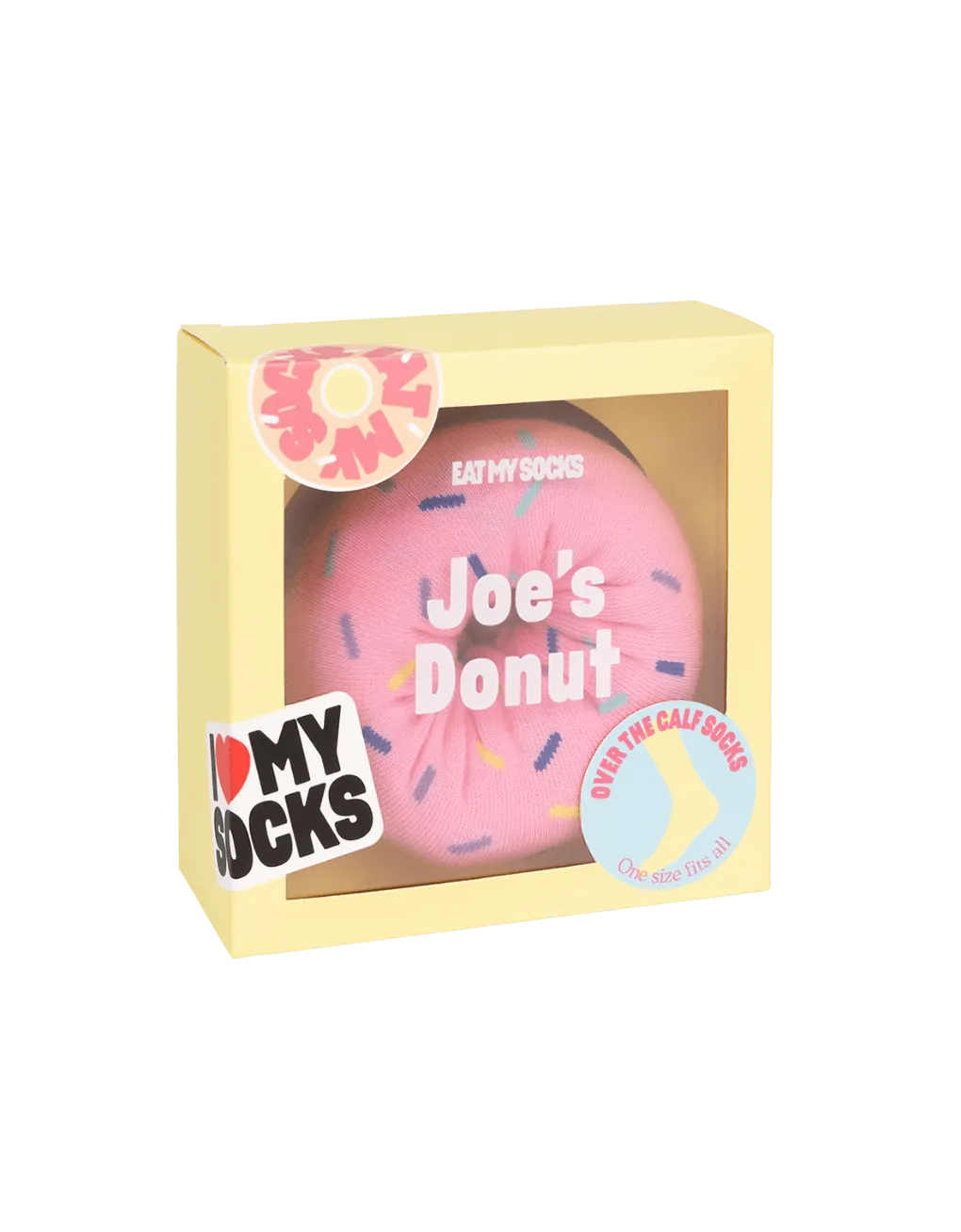 Calcetines Eat My Socks Joe's Donuts - ECRU