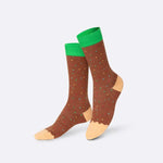 Calcetines Eat My Socks Joe's Donuts Chocolate - ECRU