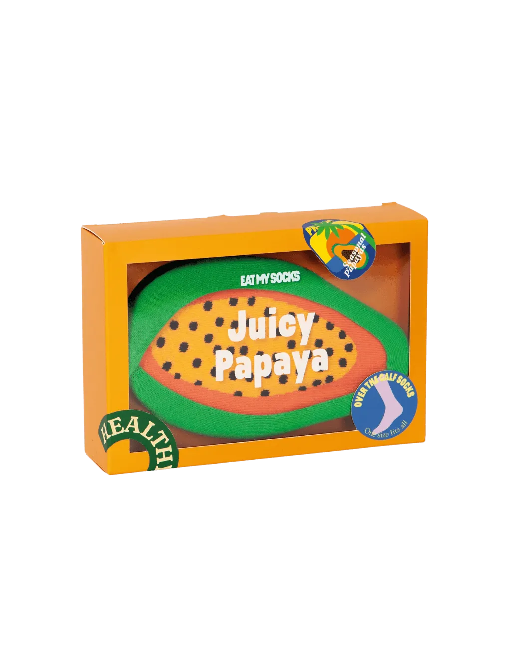 Calcetines Eat My Socks Juicy Papaya - ECRU