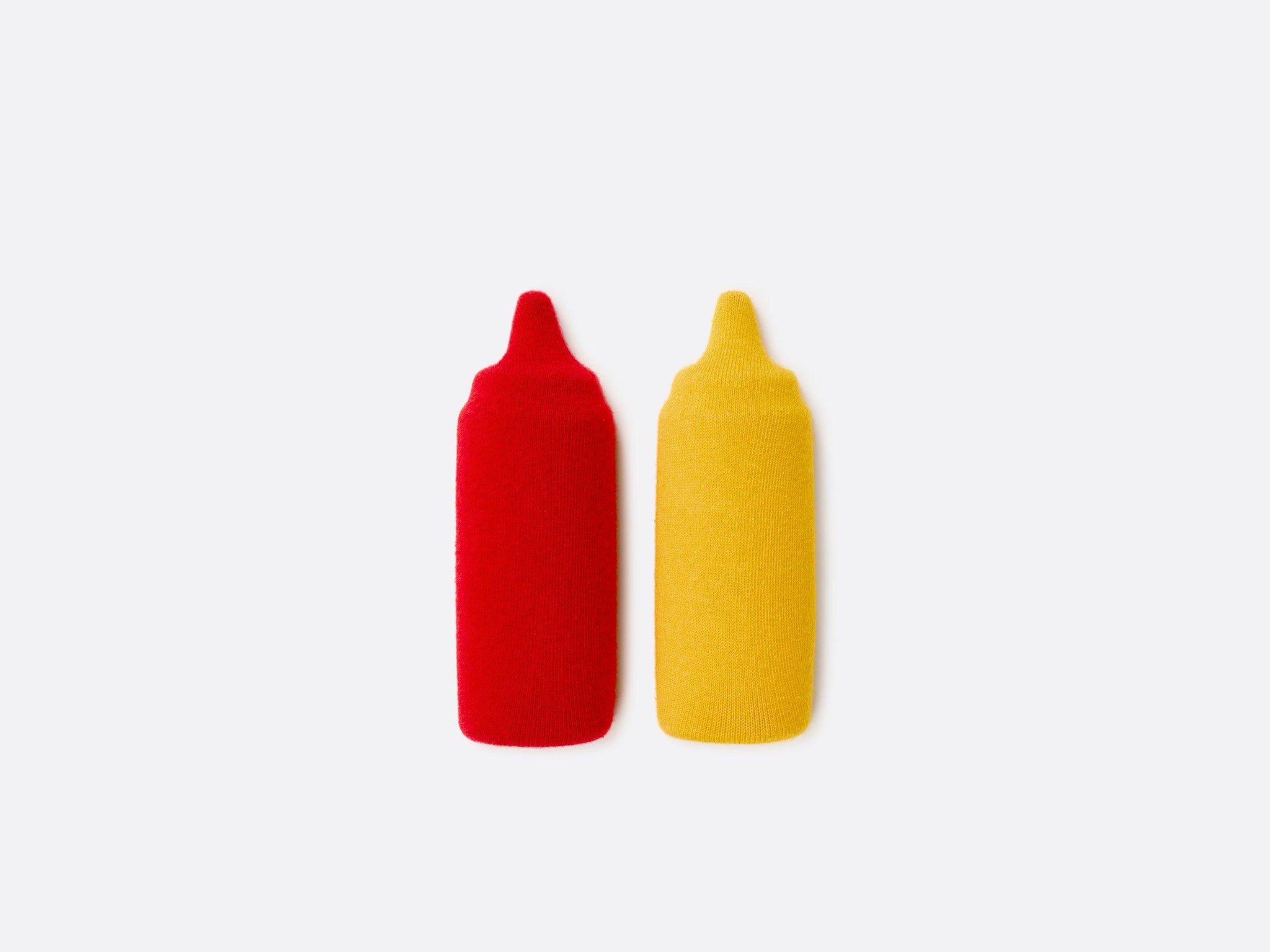 Calcetines Eat My Socks Ketchup & Mustard (2 Pares) - ECRU