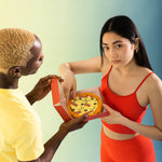 Calcetines Eat My Socks Napoli Pizza (2 Pares) - ECRU