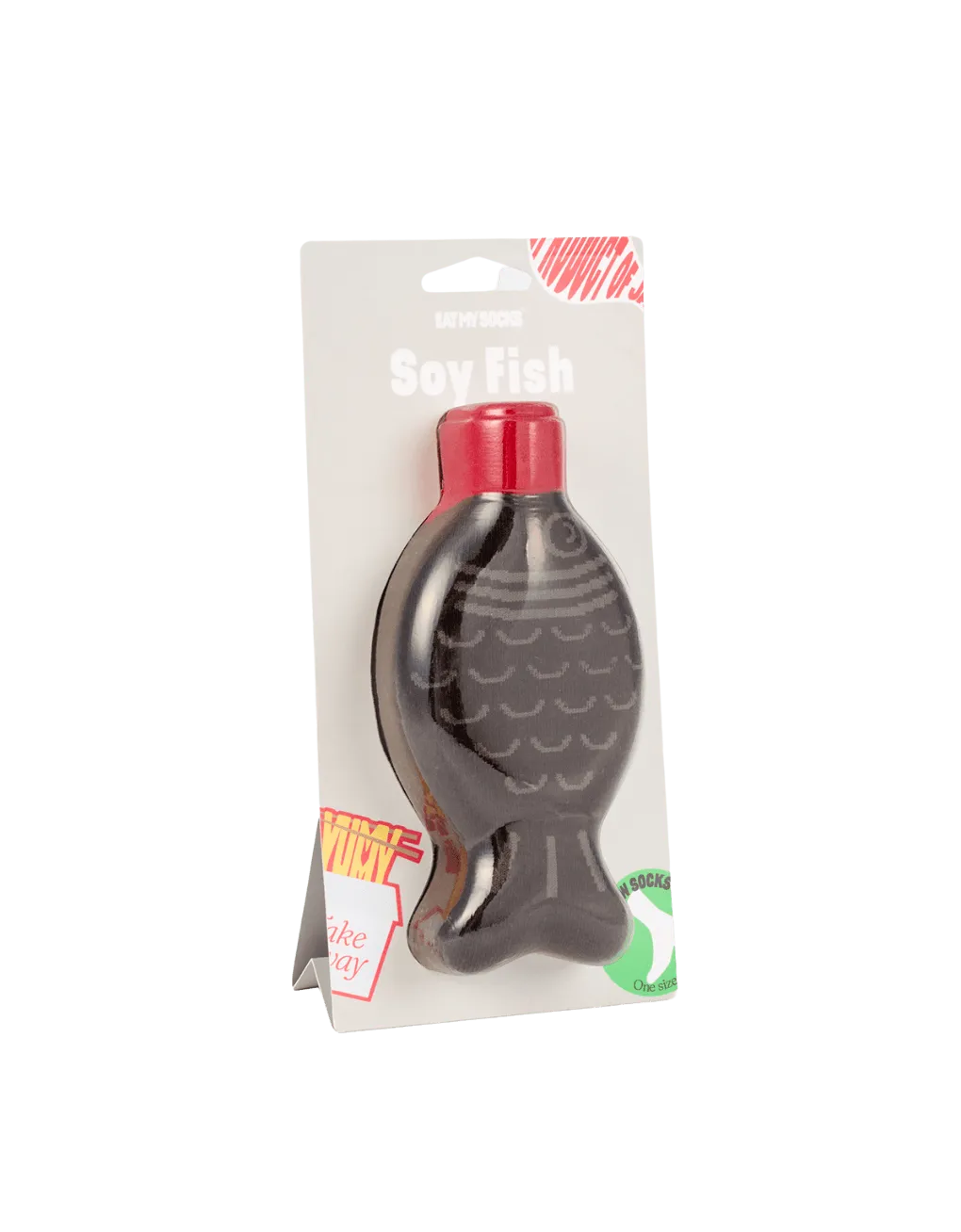 Calcetines Eat My Socks Soy Fish - ECRU