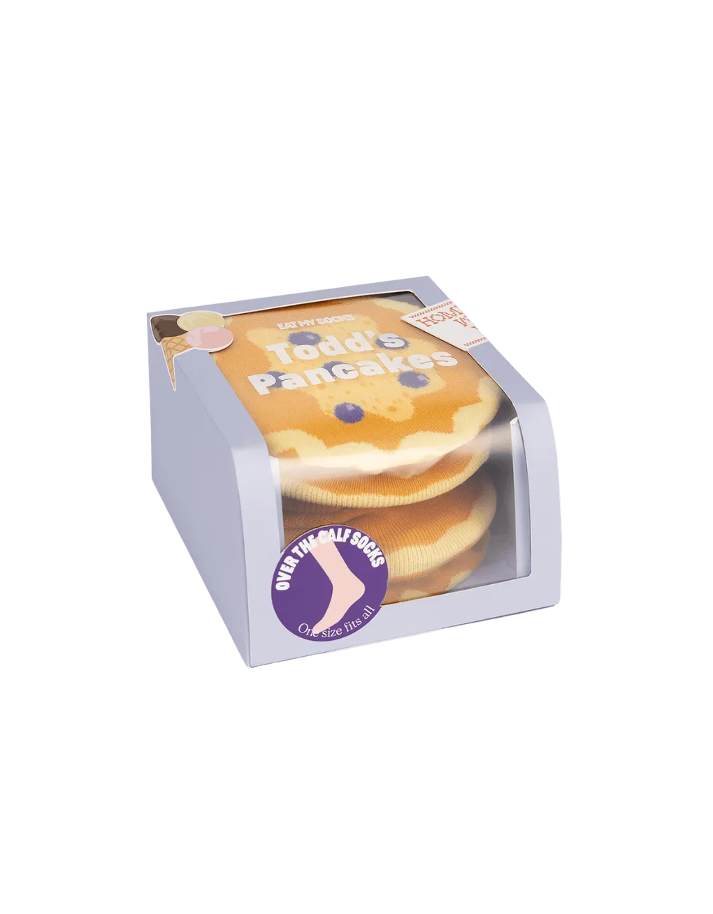 Calcetines Eat My Socks Todd's Pancakes - ECRU