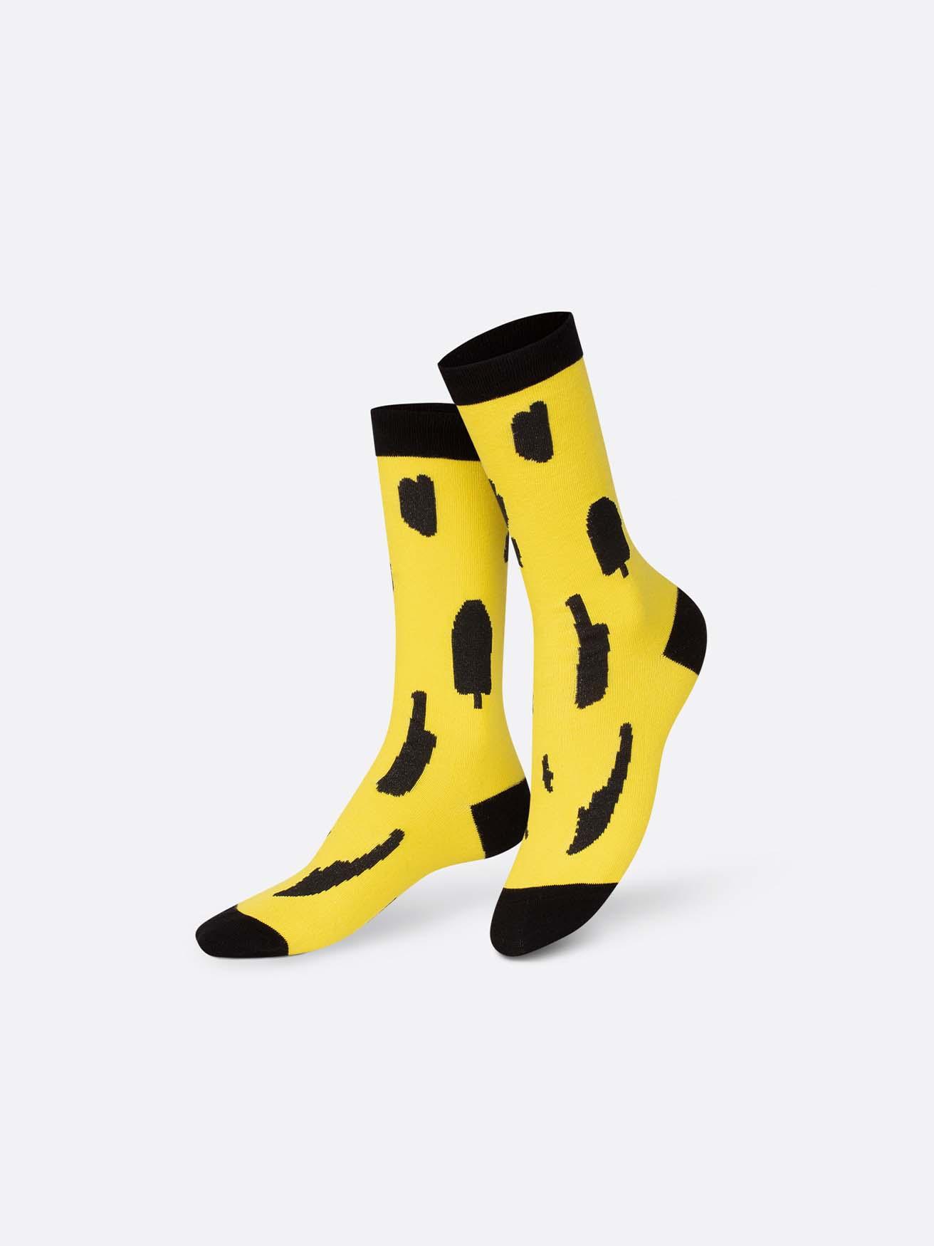 Calcetines Eat My Socks Tropical Banana - ECRU